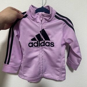 Adidas Baby Purple and Black Jacket